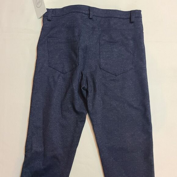 1901 Girls Blue Stretch Pants Size 10 - Picture 5 of 6